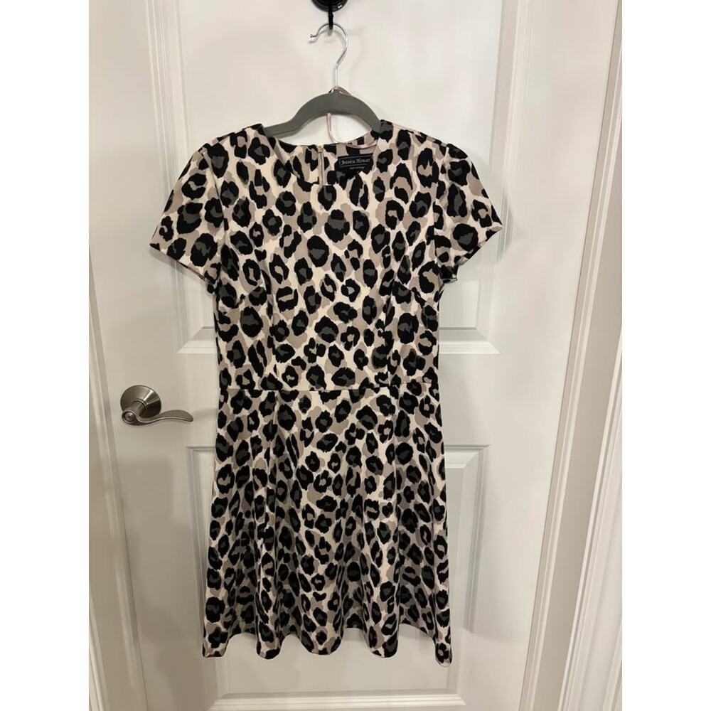 Leopard A-Line Dress